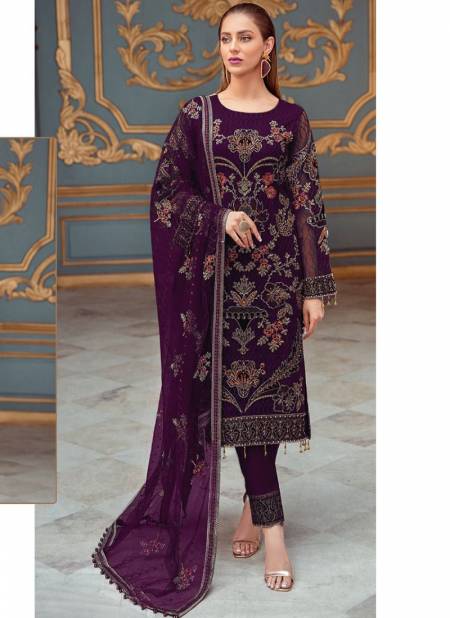 Purple RAMSHA 472 nx New Designer Fancy Festive Wear Pakistani Salwar Suit Collection R-472-C
